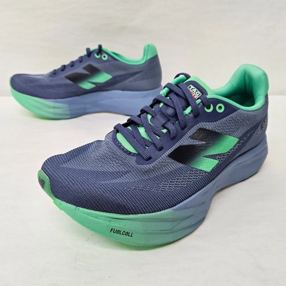 TAG Heuer x New Balance SC Elite V5 Running Shoes WRCELTG5 Blue Women's Size 6.5